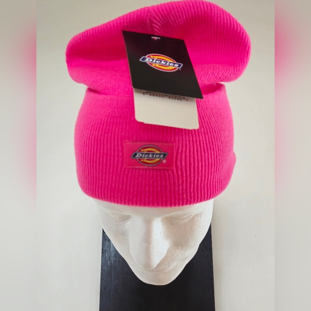 NWT Dickies Hot Pink Beanie